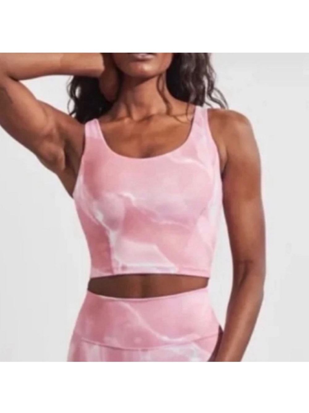 BuffBunny Pink Logo Active Tank